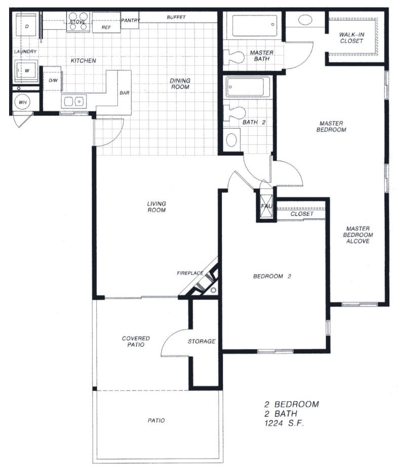 Floor Plan Villas at Somerset